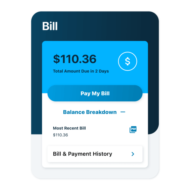 Pay My Bill UI design