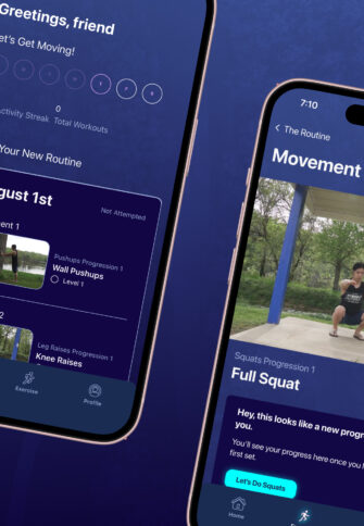 Hybrid Calisthenics app