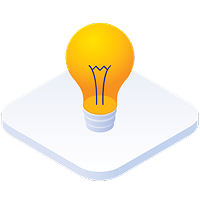 A lightbulb illustration