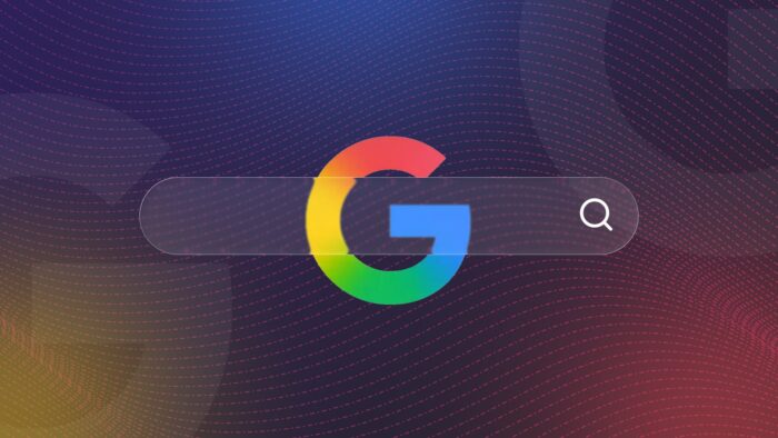 Illustration of the Google search bar