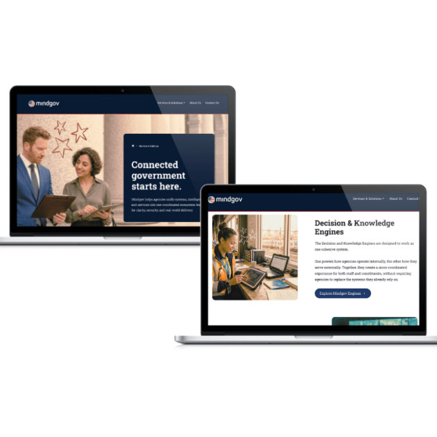Mindgov website prompt-to-wordpress quick custom website